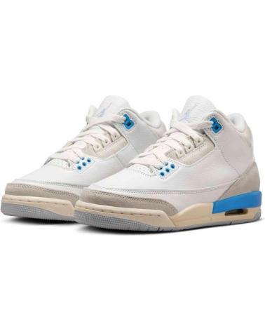 JORDAN ZAPATILLAS AIR 3 RETRO GS LUCKY SHORTS EN BLANCO PARA HOMBRE