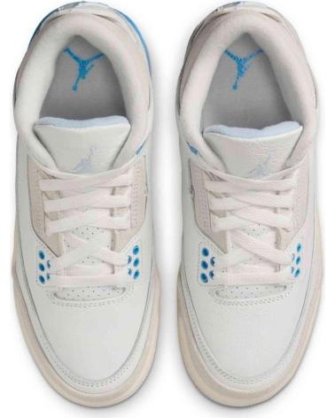 JORDAN ZAPATILLAS AIR 3 RETRO GS LUCKY SHORTS EN BLANCO PARA HOMBRE
