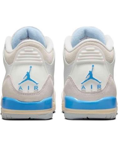 JORDAN ZAPATILLAS AIR 3 RETRO GS LUCKY SHORTS EN BLANCO PARA HOMBRE