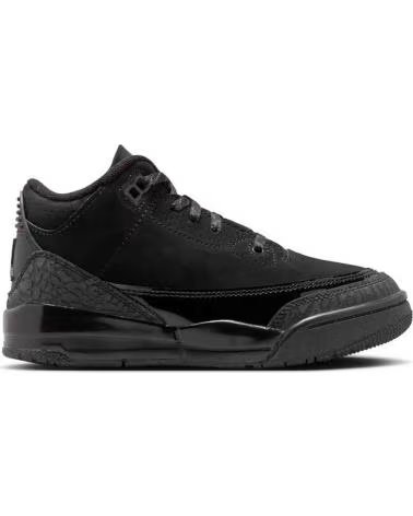 JORDAN ZAPATILLAS 3 RETRO BLACK CAT PS EN NEGRO PARA NINOS UNISEX