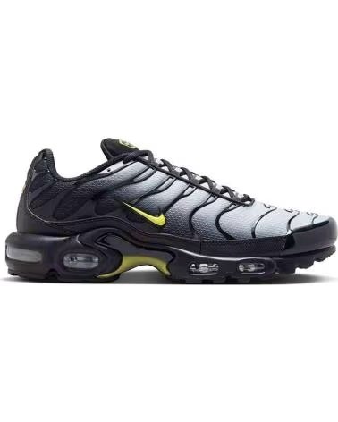 NIKE ZAPATILLAS AIR MAX PLUS WOLF GREY EN NEGRO PARA HOMBRE