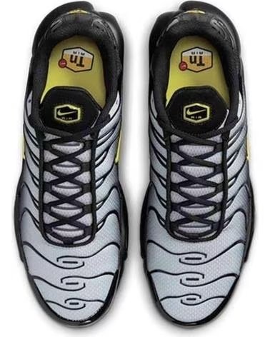 NIKE ZAPATILLAS AIR MAX PLUS WOLF GREY EN NEGRO PARA HOMBRE