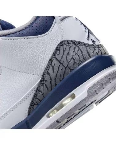 JORDAN ZAPATILLAS AIR 3 RETRO GS MIDNIGHT NAVY EN BLANCO PARA HOMBRE