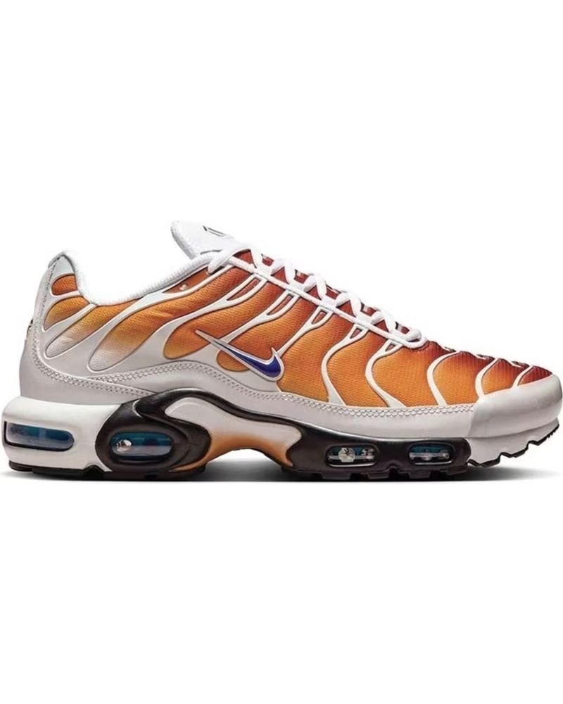 NIKE ZAPATILLAS AIR MAX PLUS ONE BLACK DOWN REVERSE EN NARANJA PARA HOMBRE