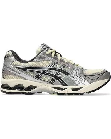 ASICS ZAPATILLAS GEL KAYANO 14 OYSTER WHITE EN PLATEADO PARA UNISEX