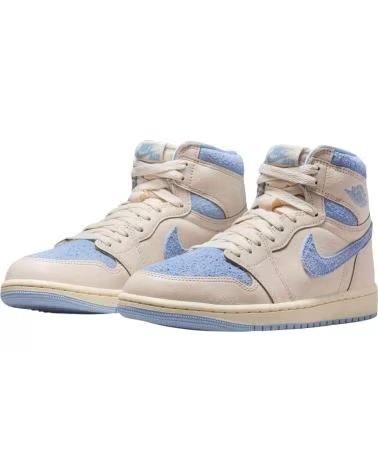 JORDAN ZAPATILLAS AIR 1 RETRO HI OG W EN AZUL PARA MUJER