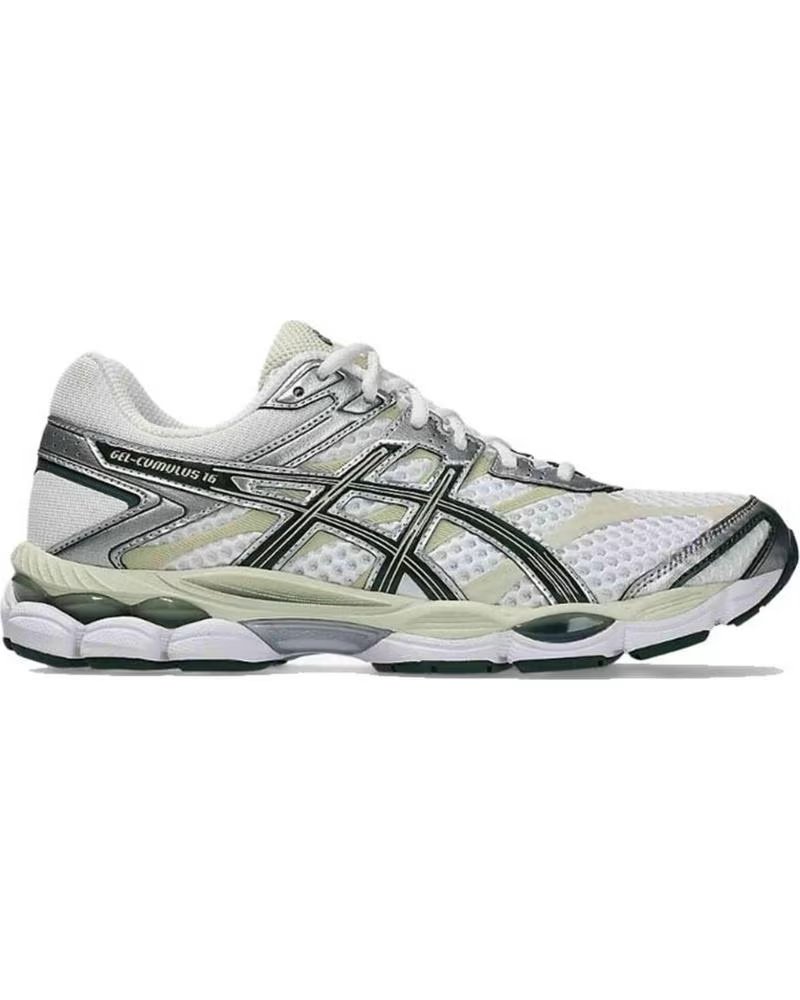ASICS ZAPATILLAS GEL CUMULUS 16 FOREST NIGHT EN BLANCO PARA UNISEX
