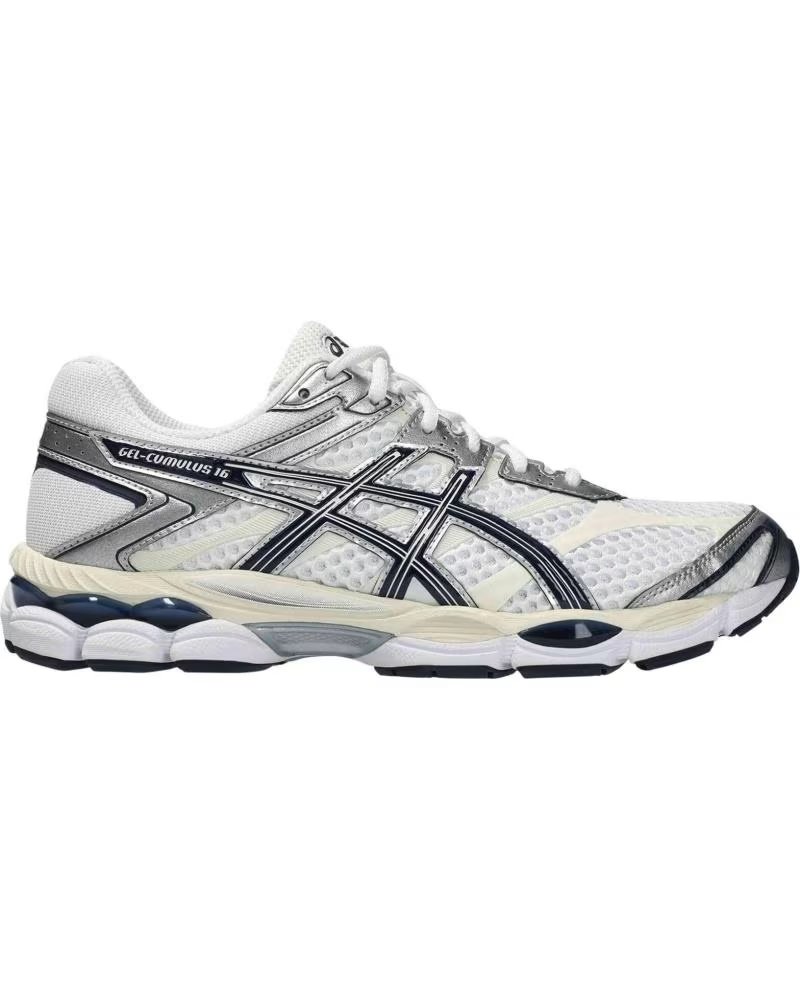 ASICS ZAPATILLAS GEL CUMULUS 16 MIDNIGHT EN BLANCO PARA UNISEX