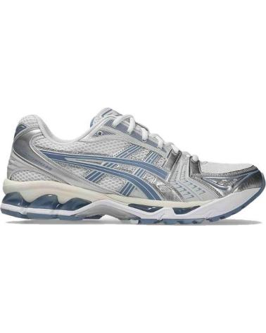 ASICS ZAPATILLAS GEL KAYANO 14 LIGHT NAVY EN BLANCO PARA UNISEX
