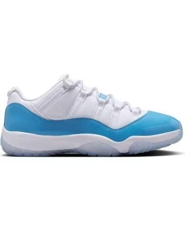 JORDAN Zapatillas Air 11 Retro Low University Blue en blanco para hombre
