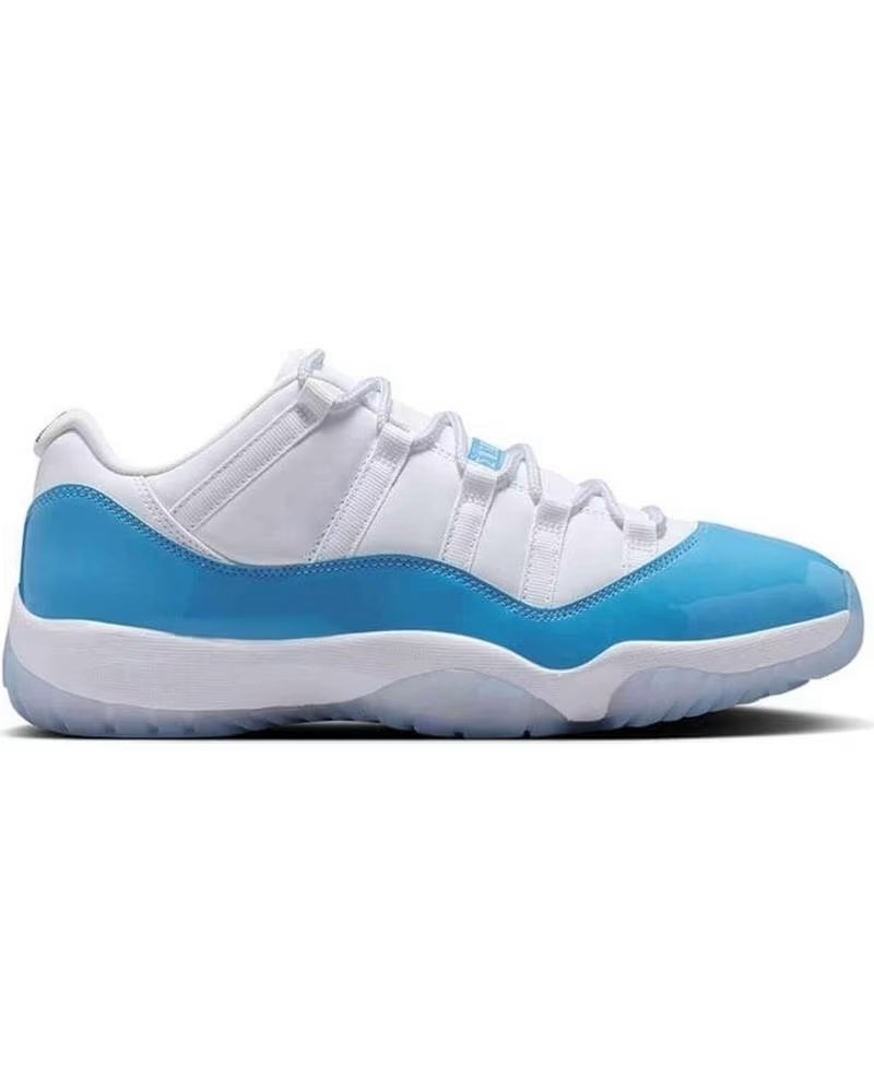 JORDAN Zapatillas Air 11 Retro Low University Blue en blanco para hombre