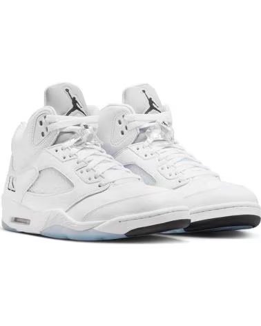 JORDAN AIR 5 RETRO OG WHITE METALLIC ZAPATILLAS DE CAÑA ALTA