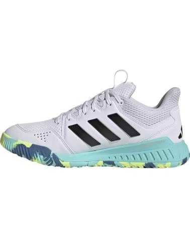 ADIDAS ZAPATILLAS DE BALONCESTO COURT FLIGHT EN BLANCO PARA MUJER FTWWHT-CBLACK-FLAAQU