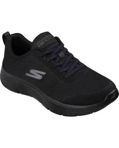 SKECHERS ZAPATILLAS GO WALK FLEX - CORA EN NEGRO PARA MUJER BLACK TRIM