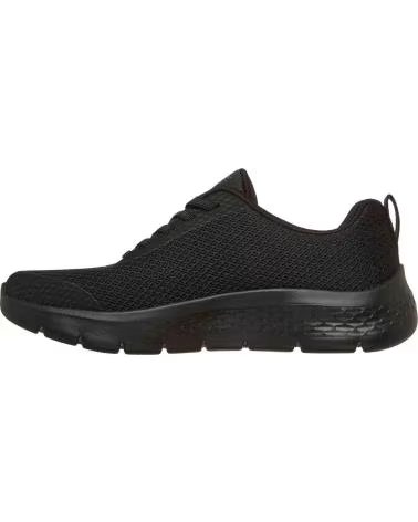 SKECHERS ZAPATILLAS GO WALK FLEX - CORA EN NEGRO PARA MUJER BLACK TRIM