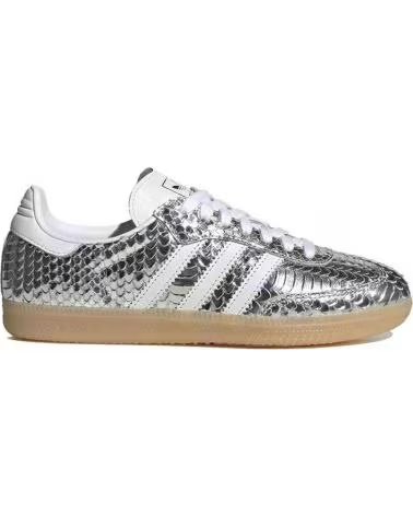 ADIDAS ZAPATILLAS SAMBA OG W SILVER METALLIC EN PLATEADO PARA MUJER