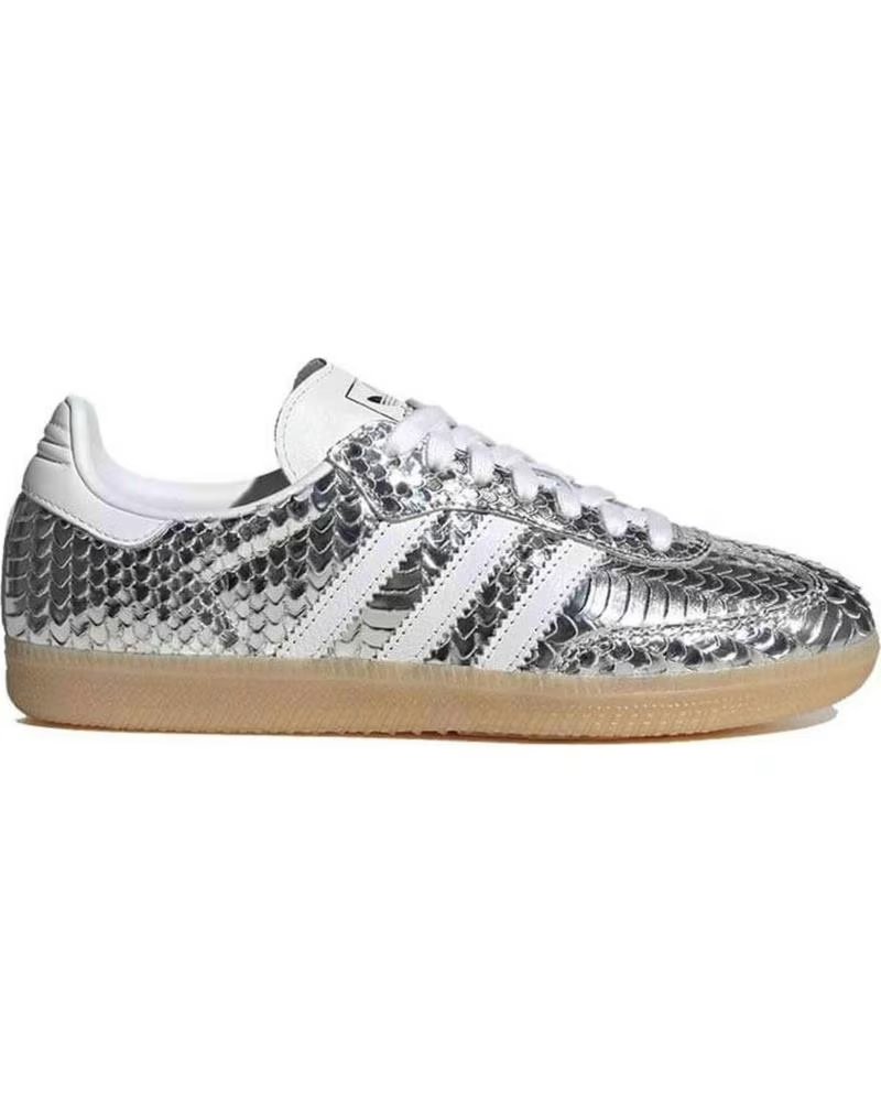 ADIDAS ZAPATILLAS SAMBA OG W SILVER METALLIC EN PLATEADO PARA MUJER