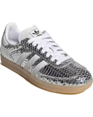 ADIDAS ZAPATILLAS SAMBA OG W SILVER METALLIC EN PLATEADO PARA MUJER