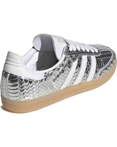 ADIDAS ZAPATILLAS SAMBA OG W SILVER METALLIC EN PLATEADO PARA MUJER