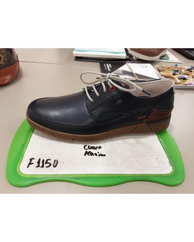 FLUCHOS F1150 HABANA OCEANO BLUE - MEN'S LACE-UP SHOES AZUL