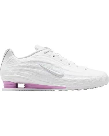 NIKE ZAPATILLAS SHOX Z W LIGHT MAGENTA EN BLANCO PARA MUJER