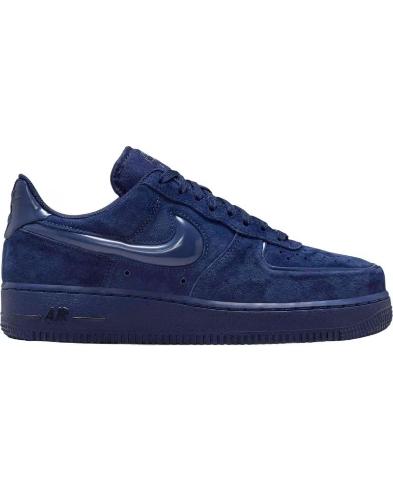 NIKE ZAPATILLAS AIR FORCE 1 07 W MIDNIGHT NAVY EN AZUL PARA MUJER