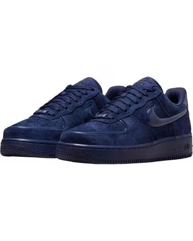 NIKE ZAPATILLAS AIR FORCE 1 07 W MIDNIGHT NAVY EN AZUL PARA MUJER