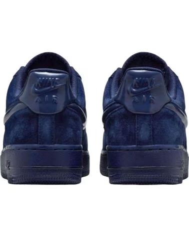 NIKE ZAPATILLAS AIR FORCE 1 07 W MIDNIGHT NAVY EN AZUL PARA MUJER
