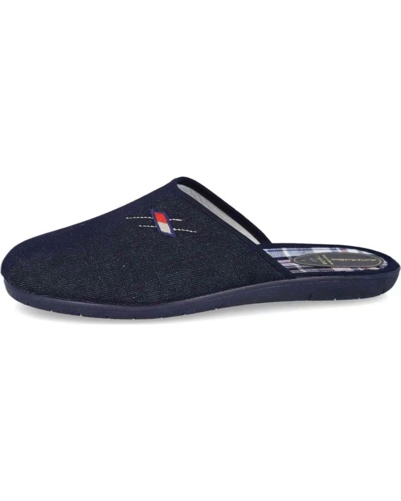 L&R SHOES ZAPATILLAS DE CASA LR 070-370471 EN AZUL PARA JEANS
