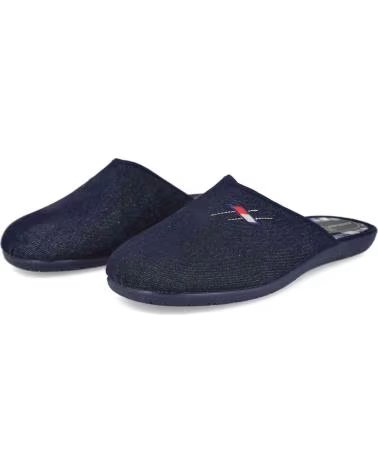 L&R SHOES ZAPATILLAS DE CASA LR 070-370471 EN AZUL PARA JEANS