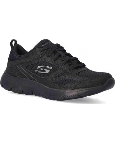 SKECHERS SCARPE DA RUNNING 070-098874 DONNA NEGRO