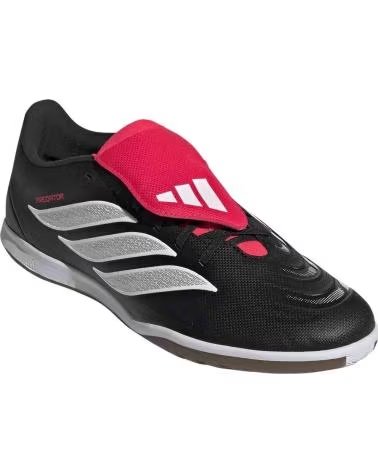 ADIDAS BOTAS DE FUTBOL SALA KI6309 EN NEGRO PARA UNISEX CBLACK-FTWWHT-LUCRED