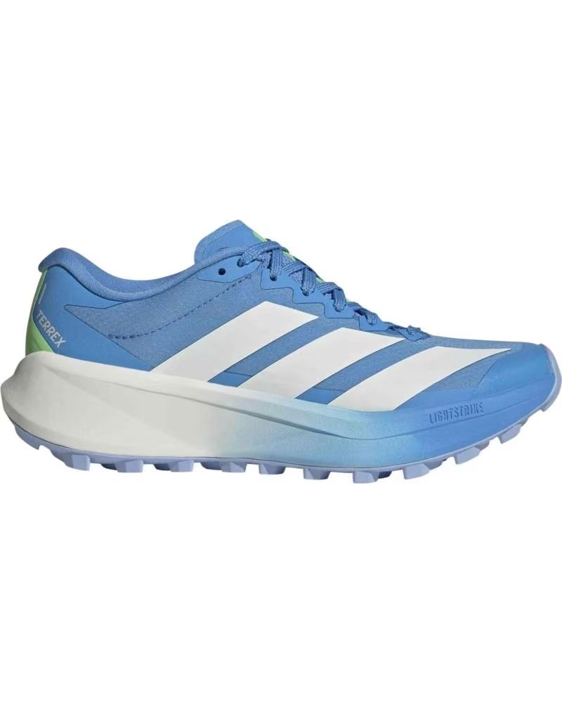 ADIDAS ZAPATILLAS DE RUNNING ZAPATILLAS TERREX AGRAVIC 4 AZUL BLANCO MUJER EN AZUL PARA MUJER BLUBRS-OWHITE-LIMBUR
