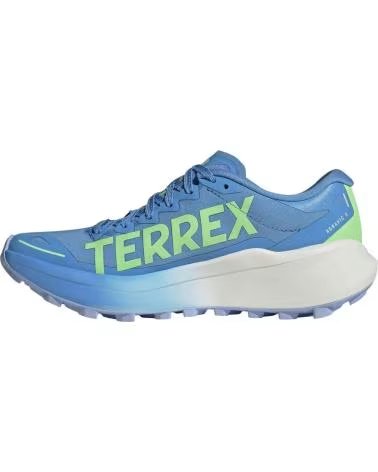ADIDAS ZAPATILLAS DE RUNNING ZAPATILLAS TERREX AGRAVIC 4 AZUL BLANCO MUJER EN AZUL PARA MUJER BLUBRS-OWHITE-LIMBUR