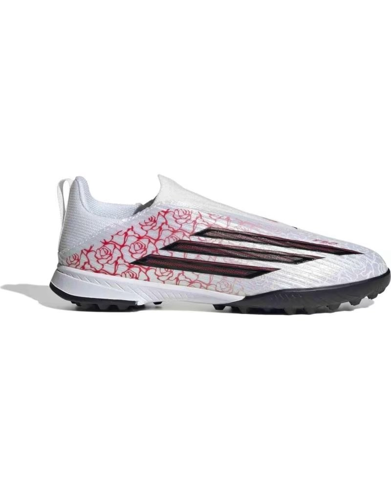 ADIDAS BOTAS DE FUTBOL KJ3779 EN BLANCO PARA NINOS UNISEX FTWWHT-CBLACK-LUCRED