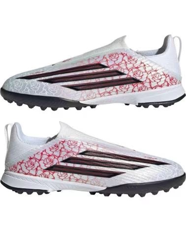 ADIDAS BOTAS DE FUTBOL KJ3779 EN BLANCO PARA NINOS UNISEX FTWWHT-CBLACK-LUCRED