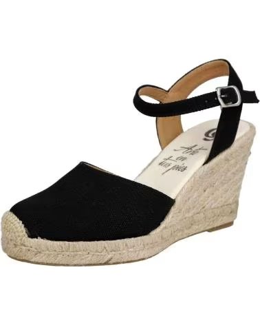 L&R SHOES SANDALIAS DE TACÓN LR 070-405085 NEGRO