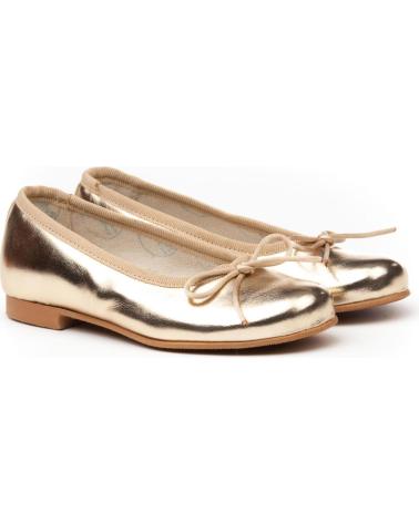 girl shoes ANGELITOS BAILARINA PIEL 1564 PLATINO