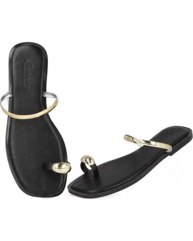 L&R SHOES CHANCLAS 070-582060 MUJER NEGRO