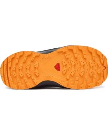 SALOMON ZAPATILLAS DE TREKKING L47857000 UNISEX PARA NIÑOS GRISAILLE-DARK BLUE-TURMERIC