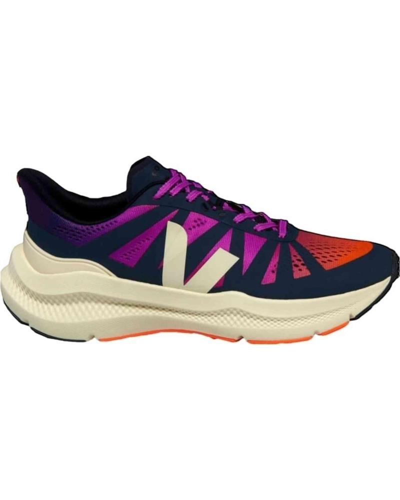 VEJA ZAPATILLAS DE RUNNING ZAPATILLAS CONDOR 3 ENGINEERED-MESH NEGRO ROSA EN MULTICOLOR PARA HOMBRE ROJO