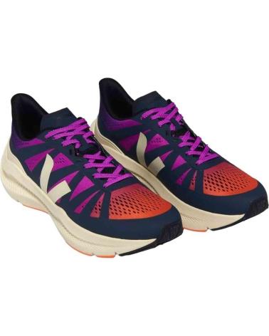VEJA ZAPATILLAS DE RUNNING ZAPATILLAS CONDOR 3 ENGINEERED-MESH NEGRO ROSA EN MULTICOLOR PARA HOMBRE ROJO