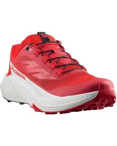 ZAPATILLAS DE RUNNING SALOMON PULSAR ROJAS PARA HOMBRE BLANCO