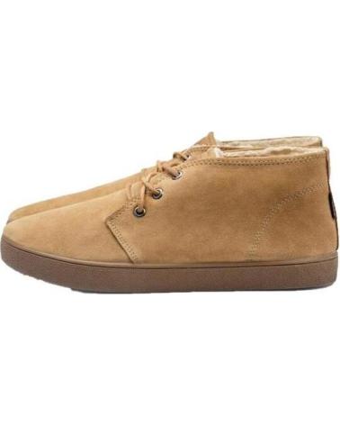 Zapatos de Hombre POMPEII BOTIN SERRAJE F BORREGO CAMEL