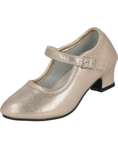 L&R SHOES ZAPATOS 070-413409 PARA NIÑAS DORADO ORO