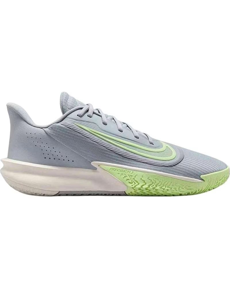NIKE ZAPATILLAS DE BALONCESTO PRECISION 7 EN GRIS PARA HOMBRE WOLF GREY