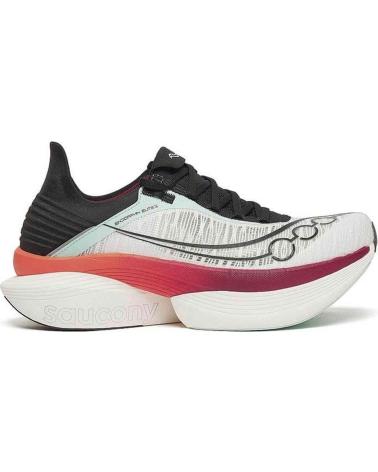 SAUCONY ZAPATILLAS ENDORPHIN ELITE 2 CRIMSON EN BLANCO PARA HOMBRE