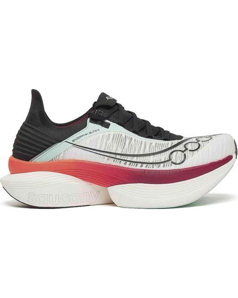 SAUCONY ZAPATILLAS ENDORPHIN ELITE 2 CRIMSON EN BLANCO PARA HOMBRE