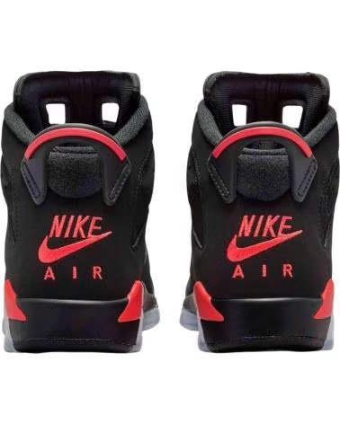 JORDAN ZAPATILLAS AIR 6 RETRO GS INFRARED SALESMAN EN NEGRO PARA NINOS UNISEX