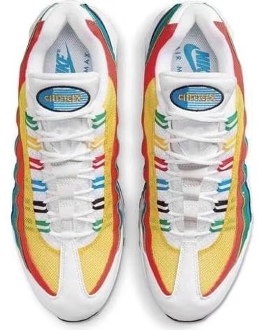 NIKE ZAPATILLAS AIR MAX 95 BIG BUBBLE PRM OLYMPIC EN MULTICOLOR PARA HOMBRE